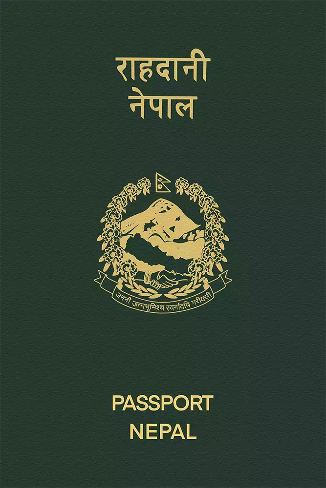 Pasaporte de Nepal