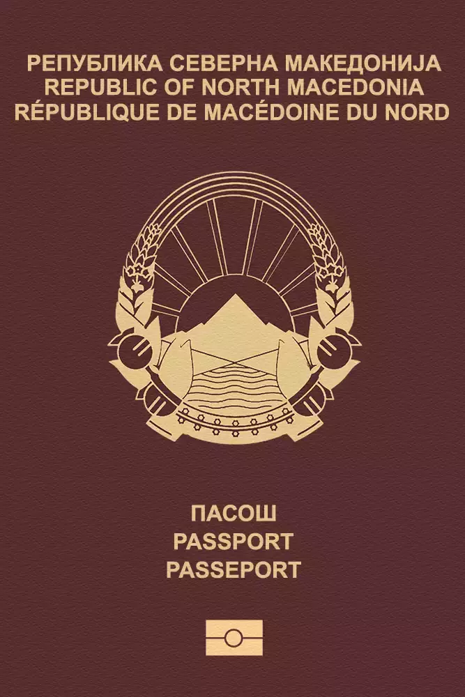 Pasaporte para Macedonia del Norte